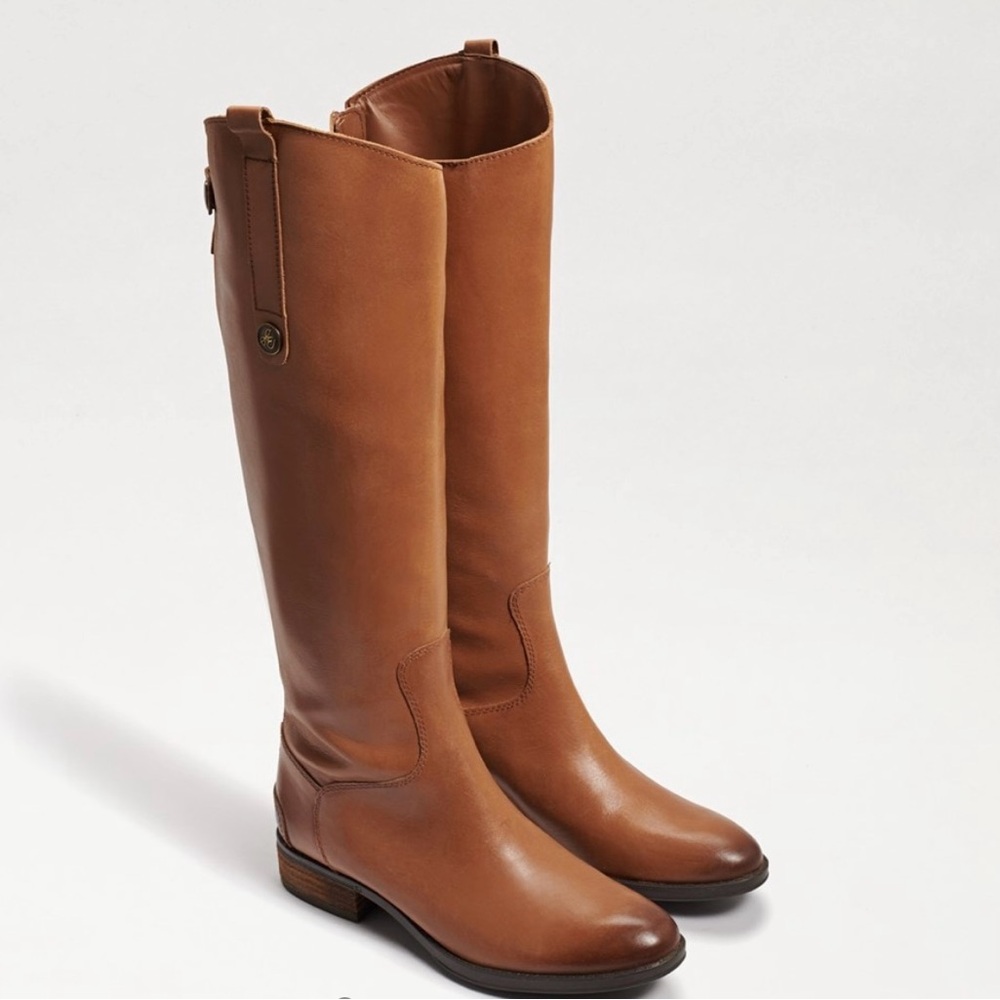 Sam Edelman Penny Leather Riding Boot- Pre-owned. In good condition.